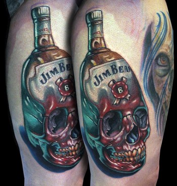 Christian Perez - jim beam skull 